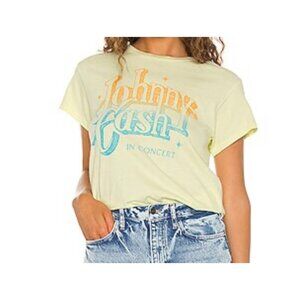 Daydreamer Johnny Cash A Thing Called Loved Graphic Print Crew Neck Shirt Cotton